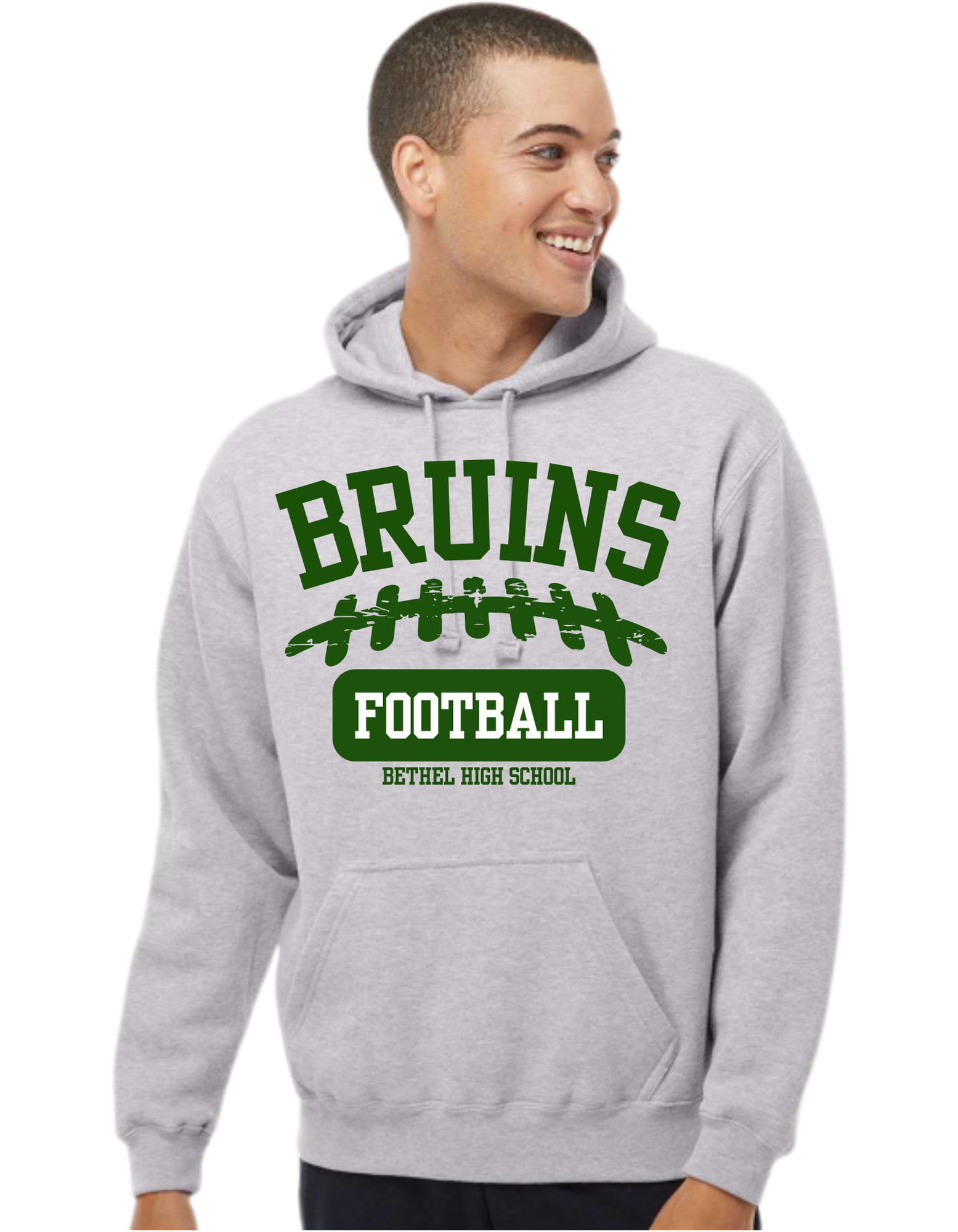 Bethel Football- Open Bottomed Heavyweight Sweatsuit