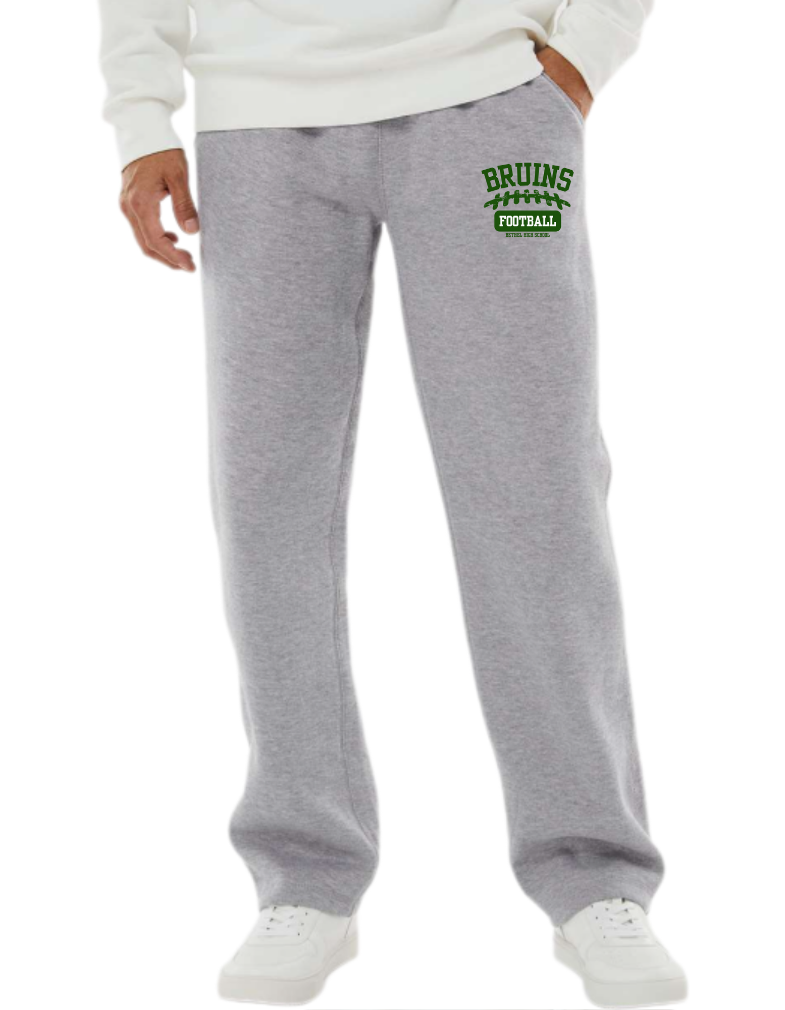 Bethel Football- Open Bottomed Heavyweight Sweatsuit