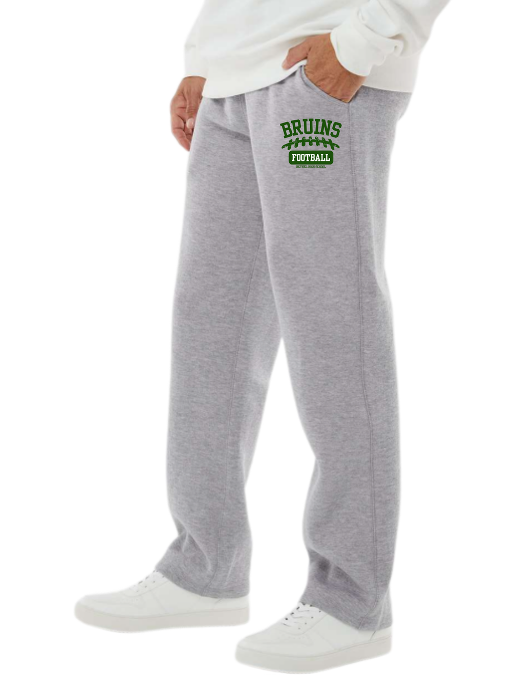 Bethel Football- Open Bottomed Heavyweight Sweatsuit