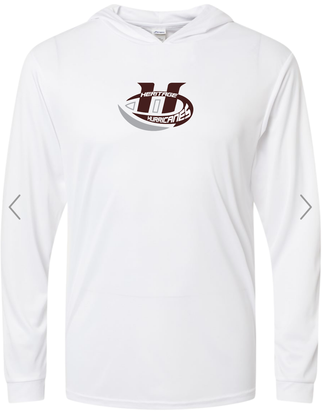 Heritage Performance Team logo LS Hoodie Shirt