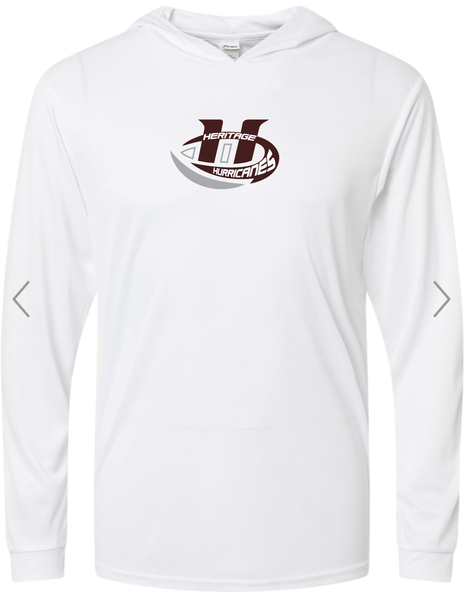 Heritage Performance Team logo LS Hoodie Shirt