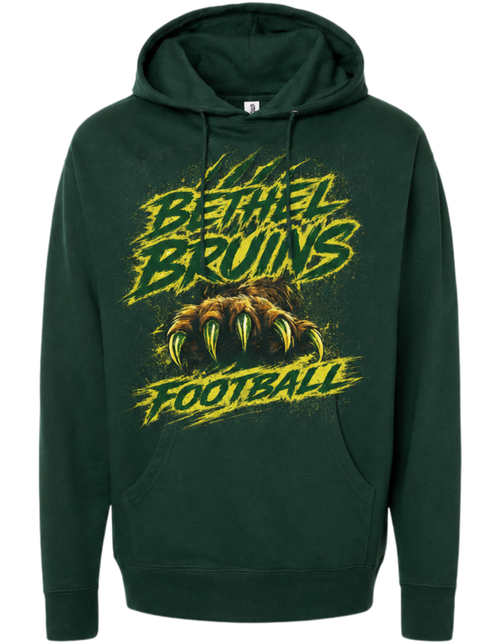 Bethel Bruins Football Hoodie