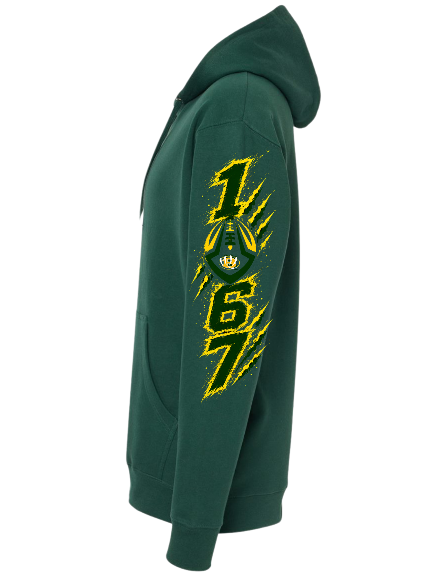 Bethel Bruins Football Hoodie