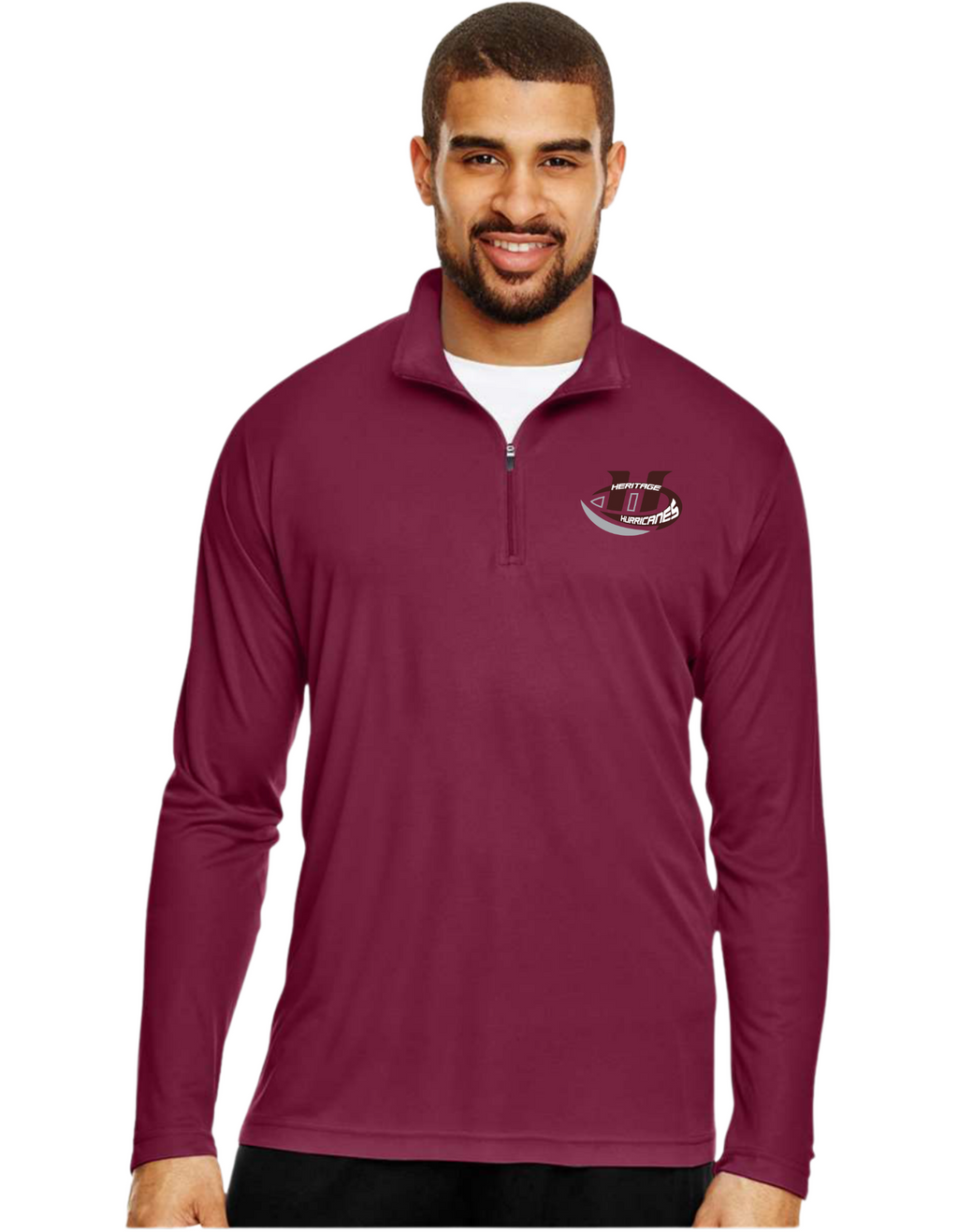 Heritage Performance Team logo Quarter Zip
