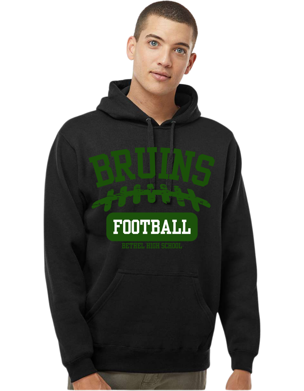 Bethel Football- Open Bottomed Heavyweight Sweatsuit