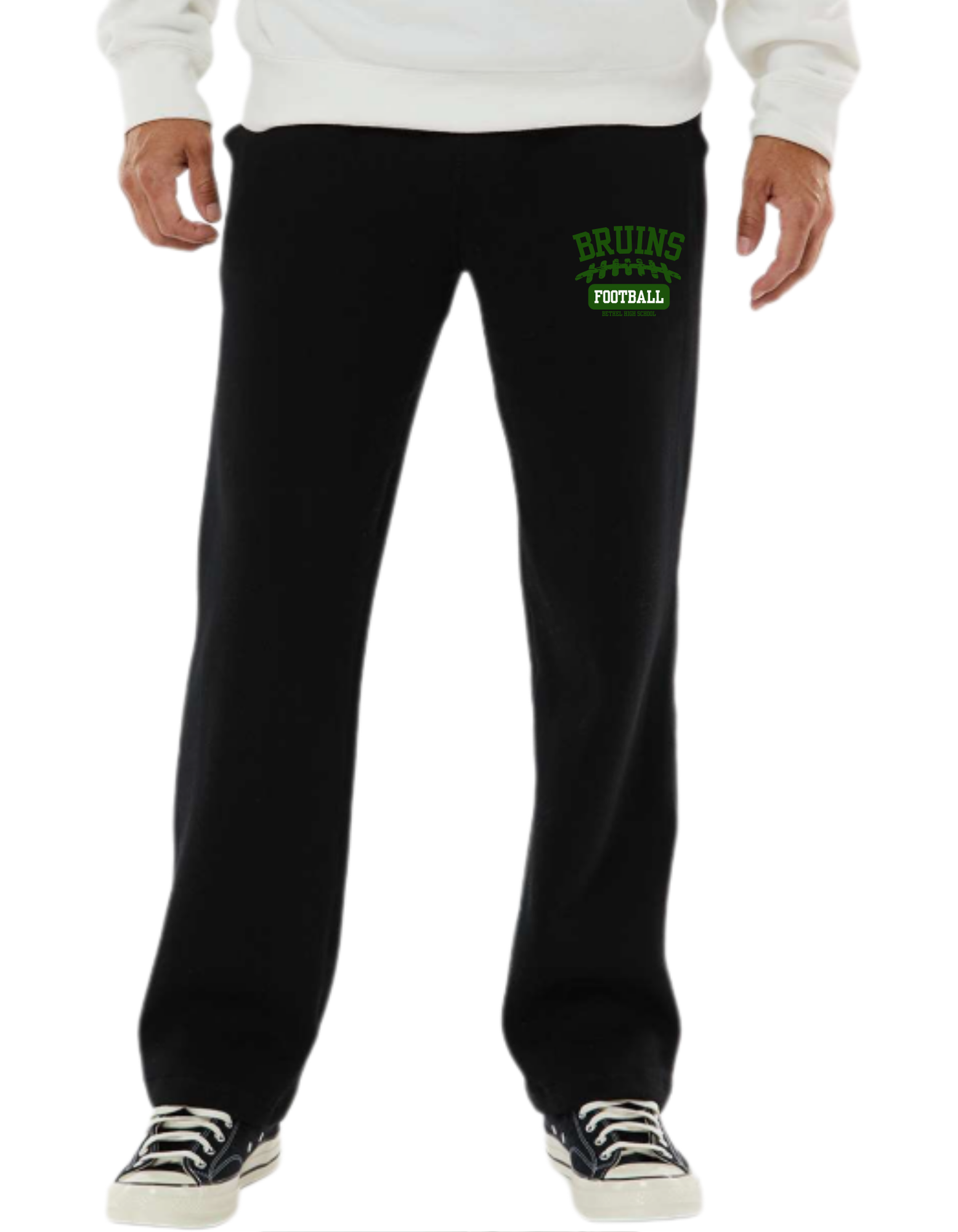 Bethel Football- Open Bottomed Heavyweight Sweatsuit