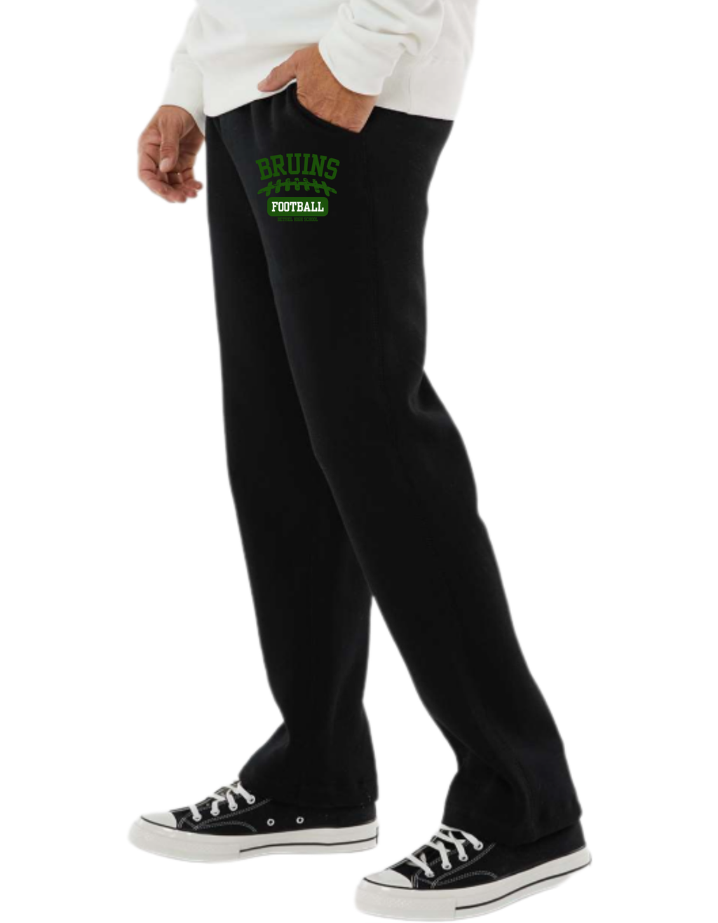 Bethel Football- Open Bottomed Heavyweight Sweatsuit