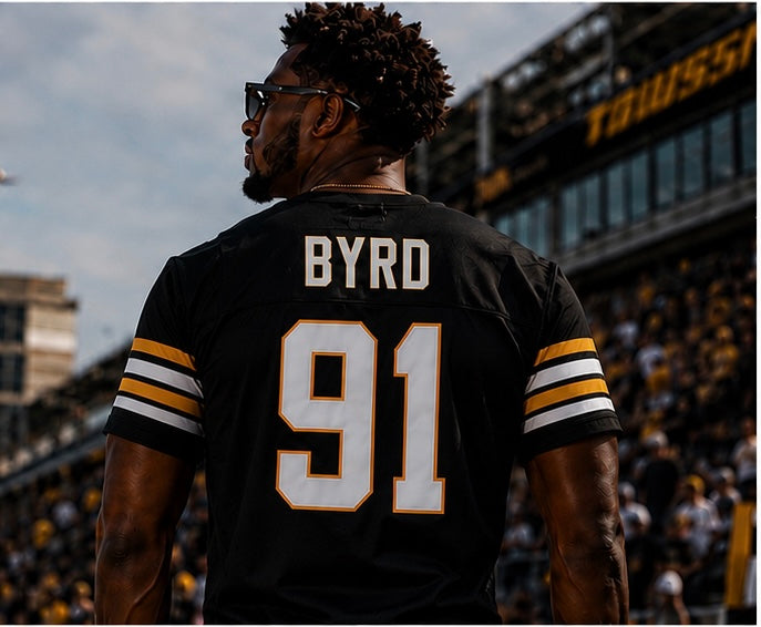 Byrd Gameday Black Jersey Replica