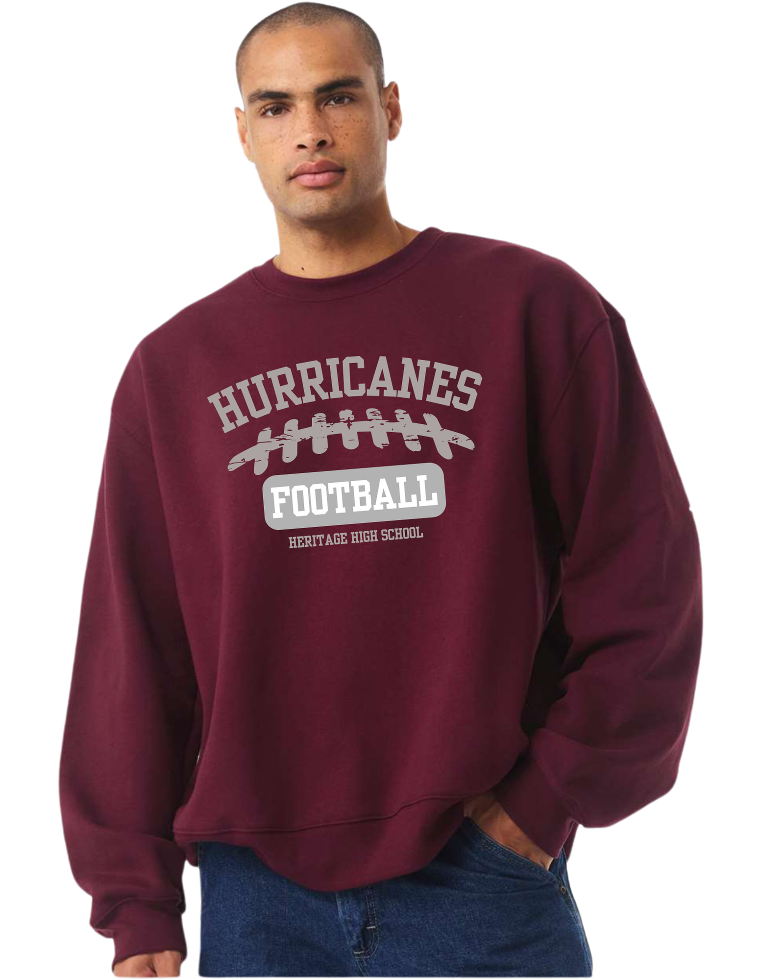 Hurricanes Football Crewneck