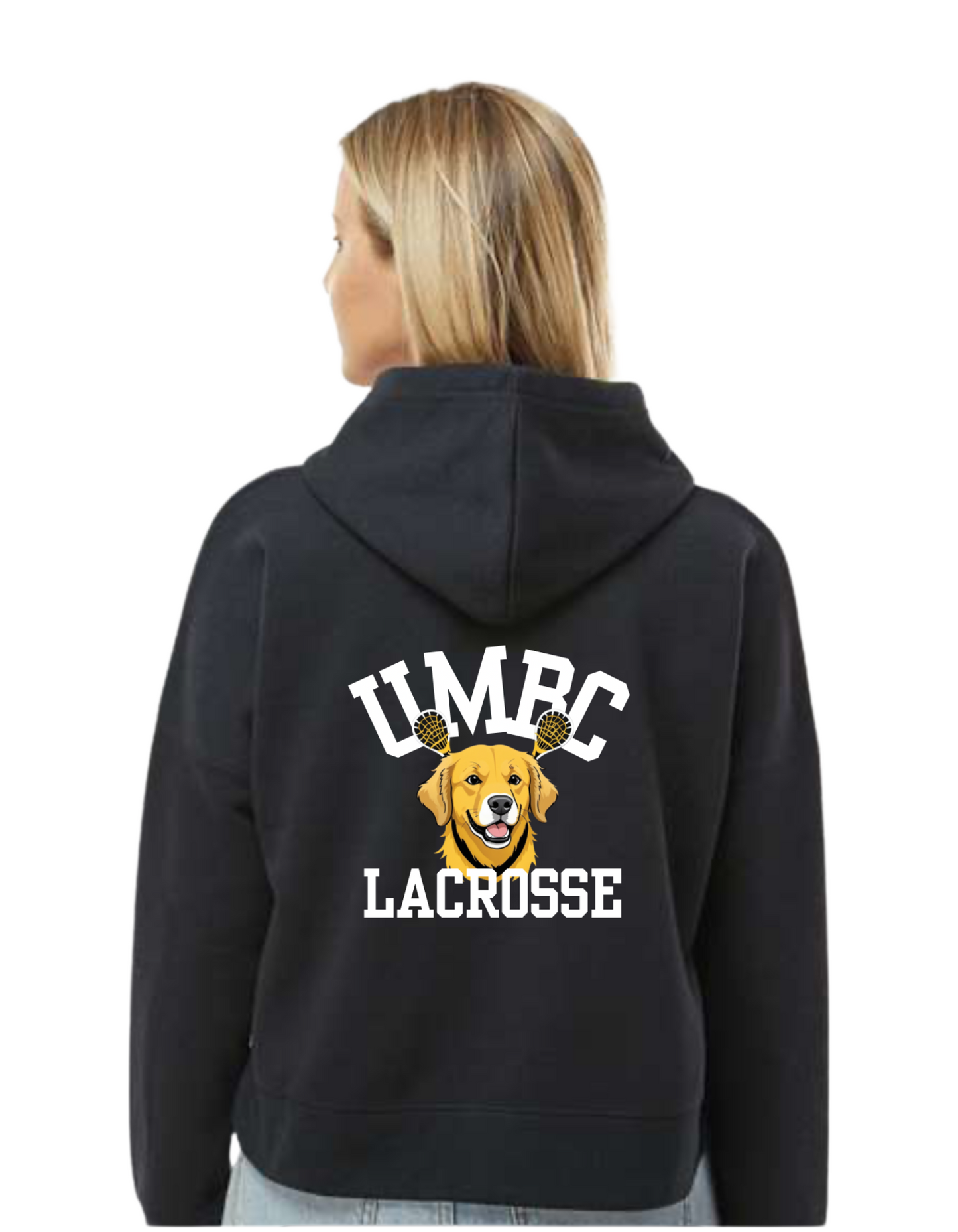 UMBC Cropped Hoodie