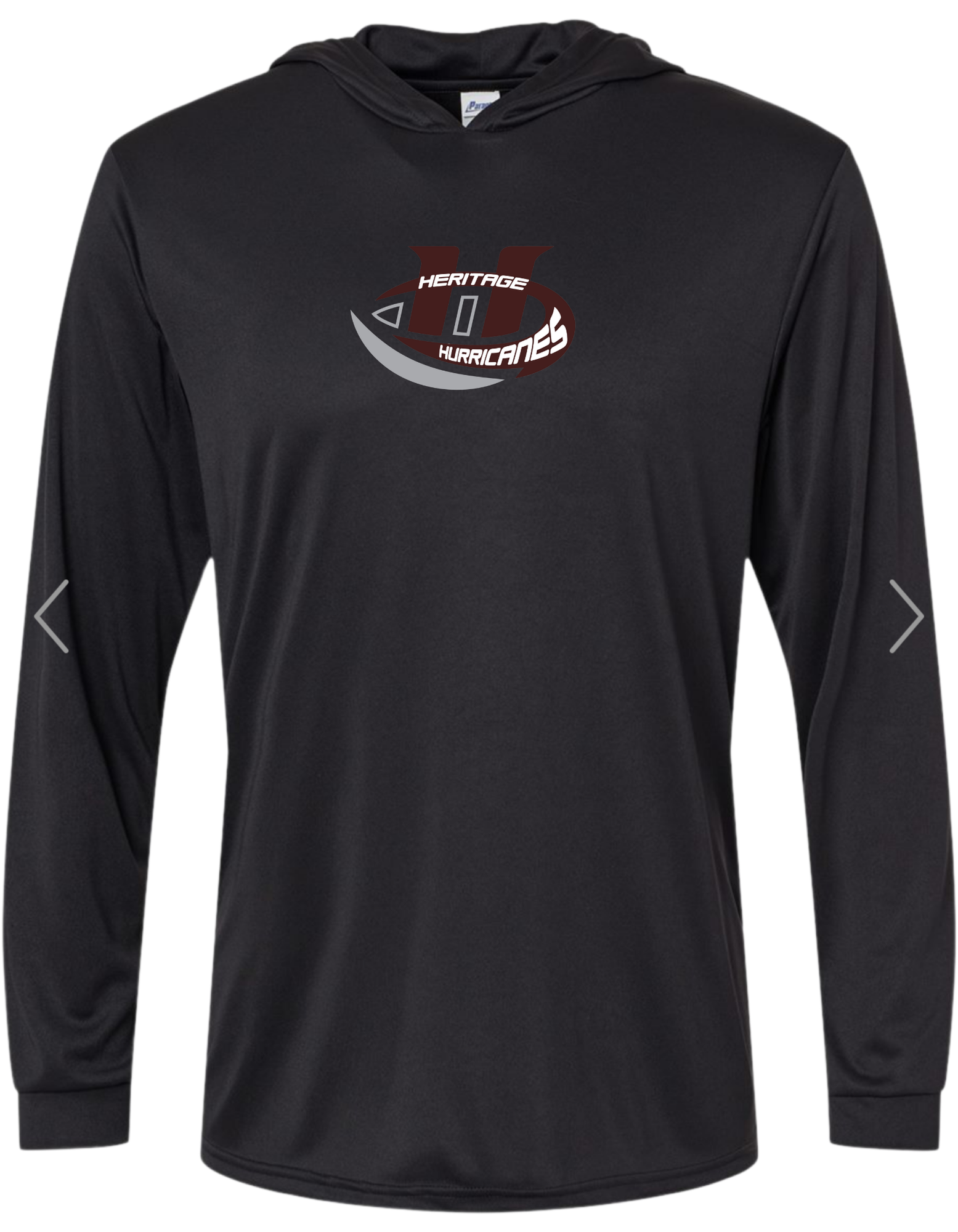 Heritage Performance Team logo LS Hoodie Shirt