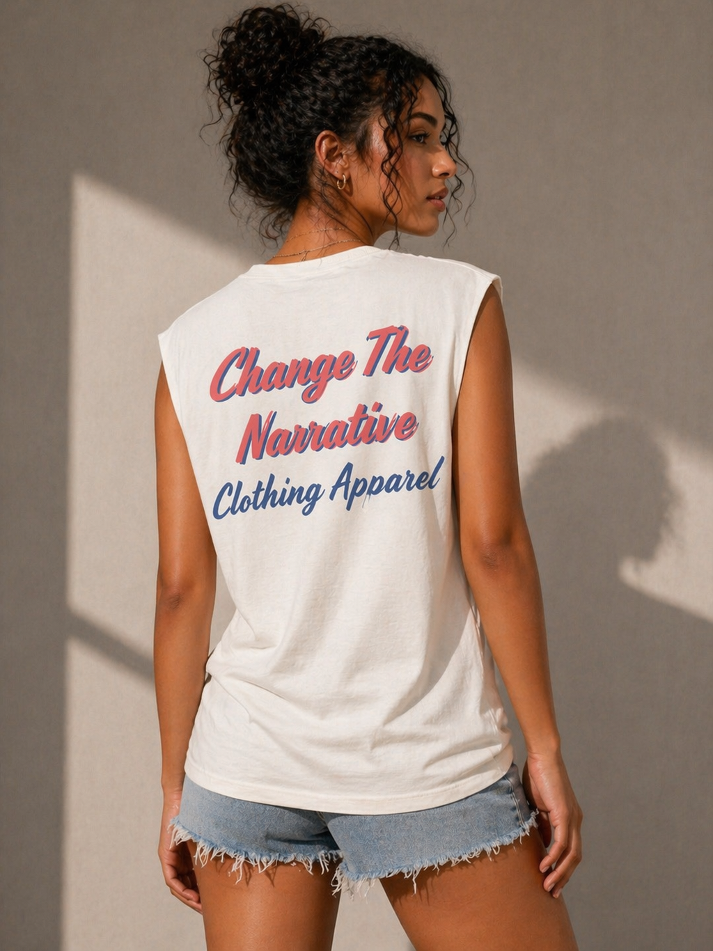 Talk to me Birdie Muscle Tee