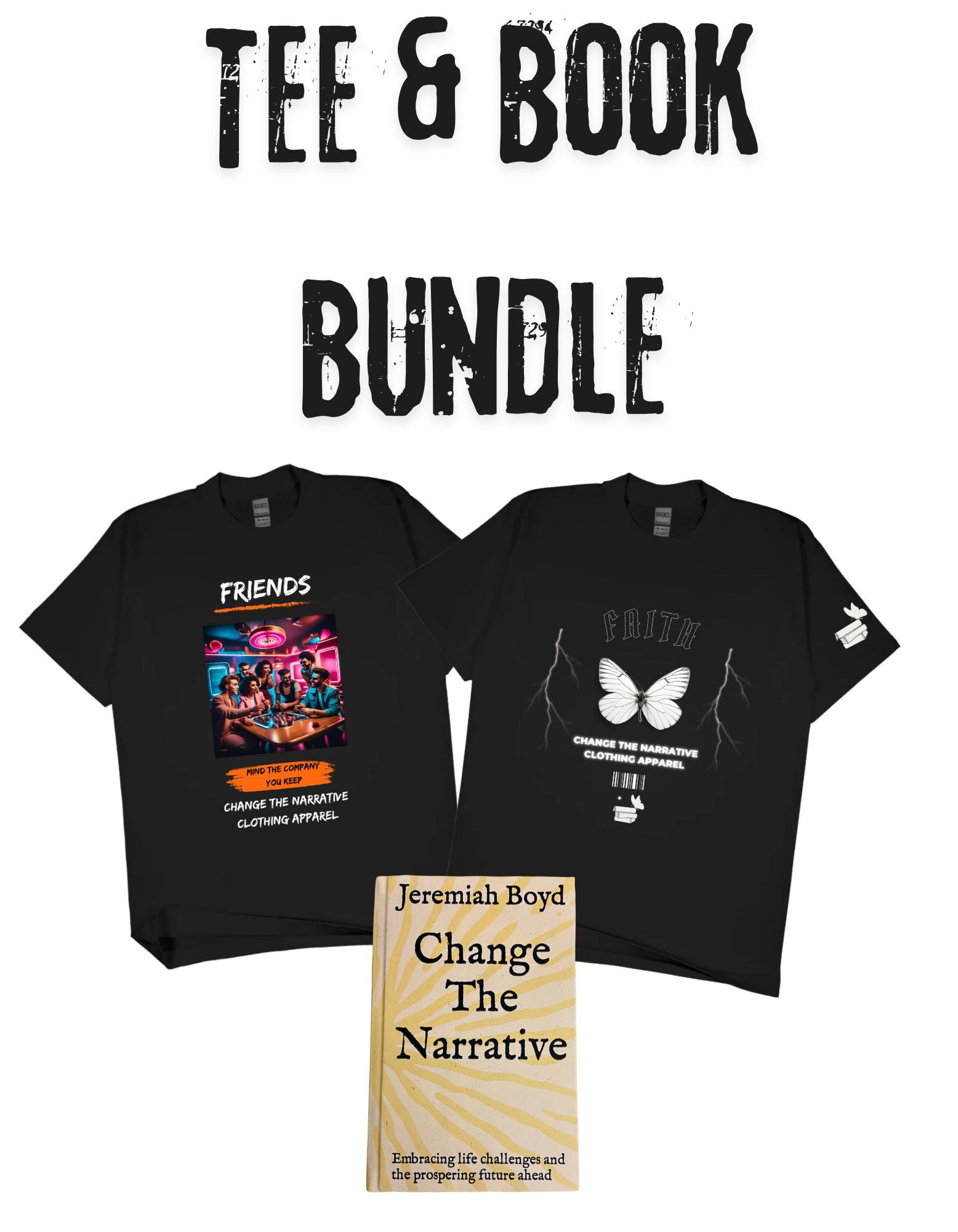 Book & T-shirt Bundle